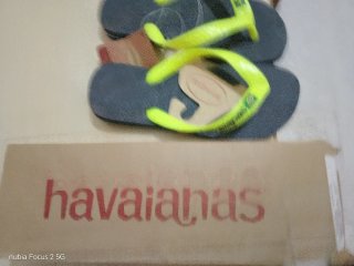 Havaianas infradito nere e gialle