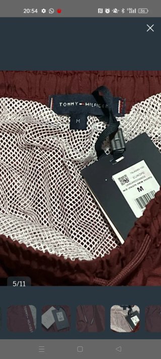 Bañador Tommy Hilfiger Rojo