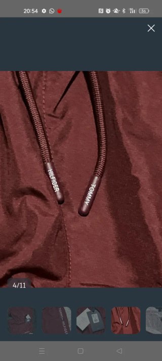 Bañador Tommy Hilfiger Rojo