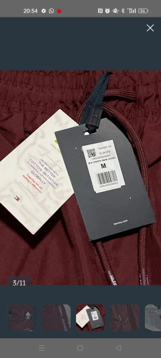 Bañador Tommy Hilfiger Rojo