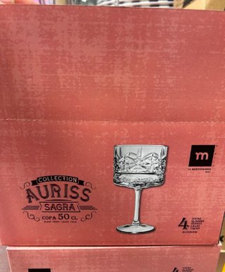 4 Copas de Cristal La Mediterranea