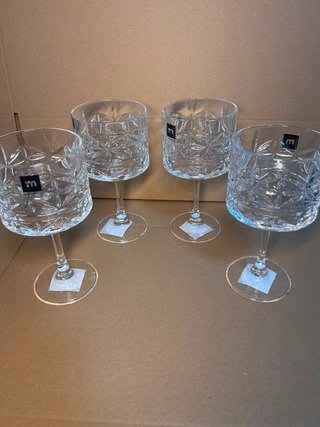 4 Copas de Cristal La Mediterranea