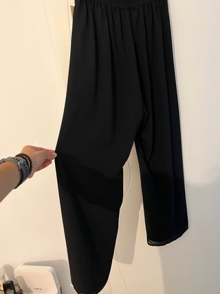 Pantalón Bimani Negro Vaporoso