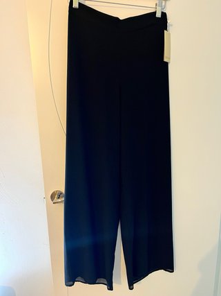 Pantalón Bimani Negro Vaporoso