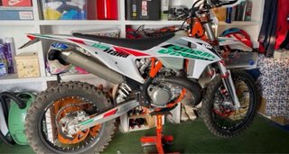 KTM 250 EXC TPI Six Days Naranja