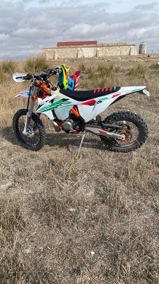 KTM 250 EXC TPI Six Days Naranja