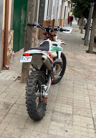 KTM 250 EXC TPI Six Days Naranja
