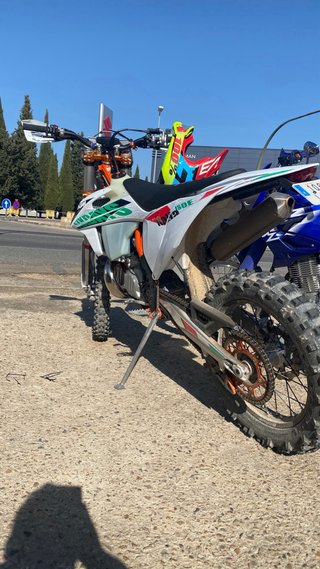 KTM 250 EXC TPI Six Days Naranja