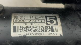 1163676 9801667780 motor arranque peugeot 207 plus