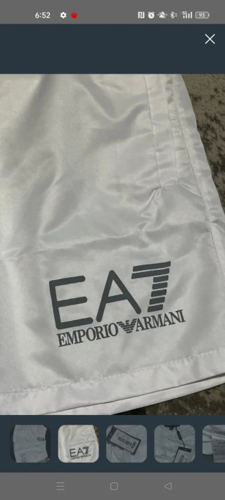 Bañador EA7 Blanco Talla M