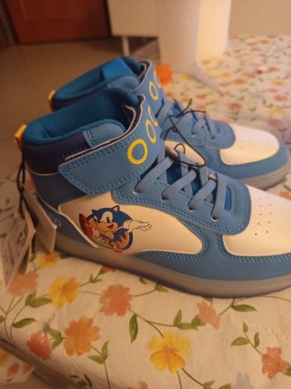 Zapatillas Sonic con Luces Talla 31