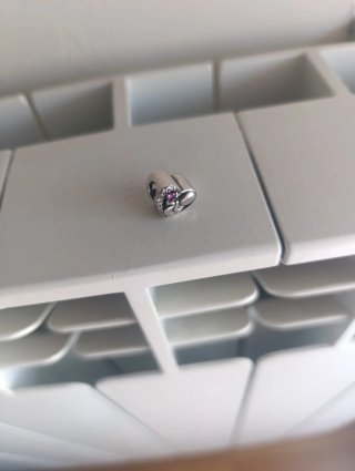 Charm Corazón Plata Madre e Hija