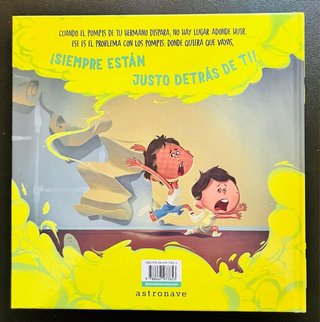 El pompis de mi hermano está embrujado cuento