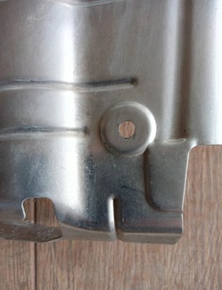Protector térmico colector escape suzuki GSR600