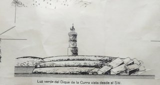 CARTA NÁUTICA PUERTO DE CARTAGENA ENMARCADA