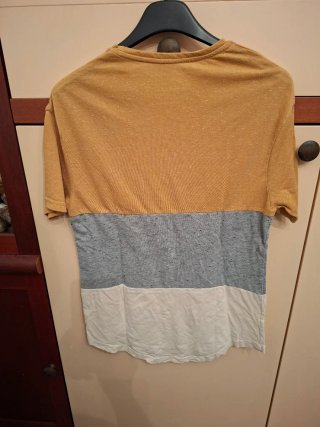 Maglietta Pull & Bear tricolore