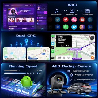 HIKITY 4+64G AutoRadio 9'' Toyota Yaris Vitz Platz