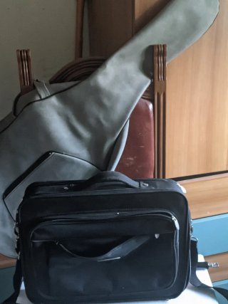 Borsa porta PC e custodia chitarra