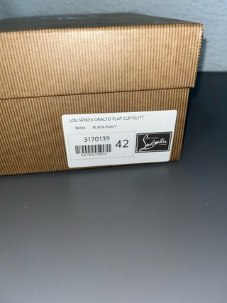 Zapatos Christian Louboutin Talla 42 Hombre