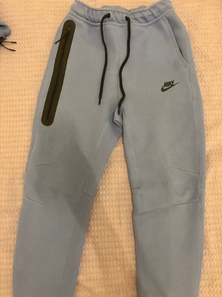 Tuta Nike Tech Azzurra Cappuccio Taglia S