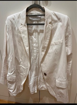 Americana Bimba y Lola Blanca Talla 44