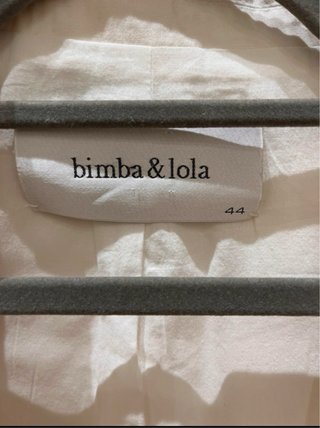 Americana Bimba y Lola Blanca Talla 44
