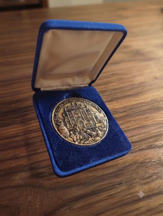 MEDALLA BRONCE SAN JUAN BOSCO. CENTENARIO MUERTE