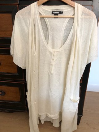 Conjunto DKNY Mujer Beige Talla  P