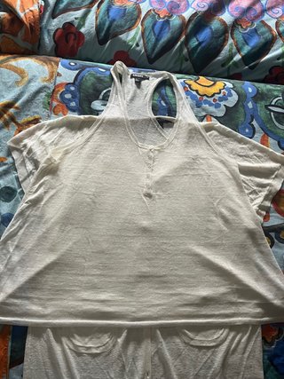 Conjunto DKNY Mujer Beige Talla  P