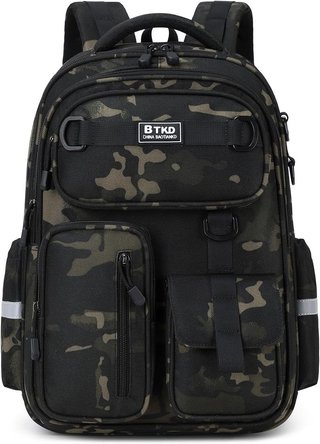 Mochila Amythe camuflaje impermeable 15.6''