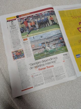 Periódico AS Mundial España 2010