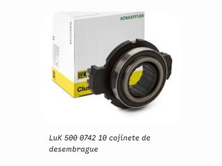 Cojinete de empuje LUK 500 0742 10