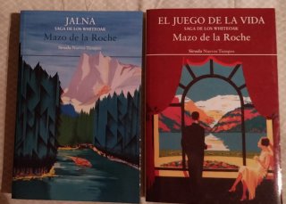 LOTE DE 2 LIBROS MAZO DE LA ROCHE