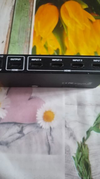 NOWBOTUCH HDMI 2.0 4x1 Switcher 4K@60Hz