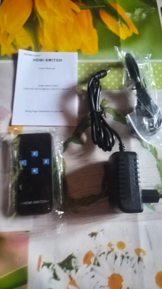 NOWBOTUCH HDMI 2.0 4x1 Switcher 4K@60Hz