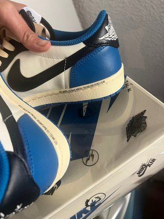 Travis Scott Fragment Jordan 1 Low