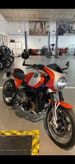 BMW R1200S Naranja/Plata