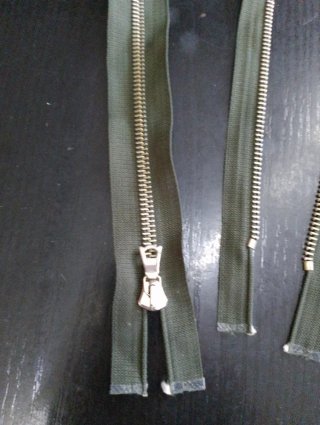 Stock 3 Cerniere sganciabili verdi CM 39 1/2