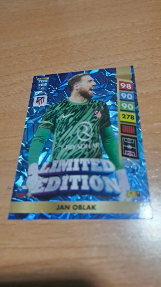 Carta FIFA 365 Adrenalyn XL Edición Limitada