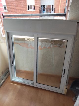 Ventana al.116cm,anc.108cm, profu.15cm,Climática