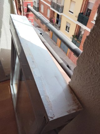 Ventana al.116cm,anc.108cm, profu.15cm,Climática