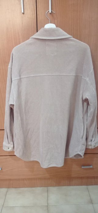 Chaqueta de pana beige AMISU