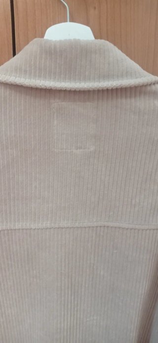 Chaqueta de pana beige AMISU