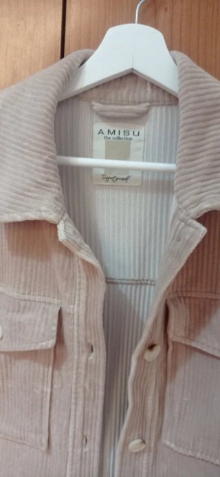 Chaqueta de pana beige AMISU