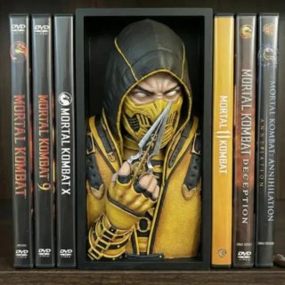 Book nook Scorpion Mortal Kombat