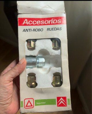 Tornillos Antirobo Citroen/Peugeot Originales