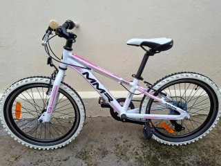 Bicicleta MMR Niña 20 Blanca y Rosa