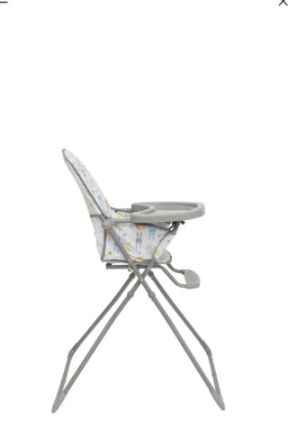 Trona de bebé plegable con estampado