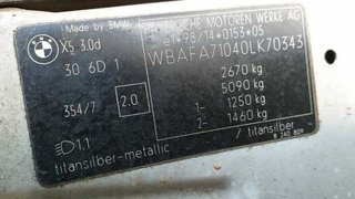 Bmw 396126 asiento delantero derecho x5 (e53) 3.0d
