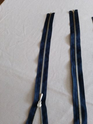 Set 4 Cerniere Sganciabili Blu CM 51